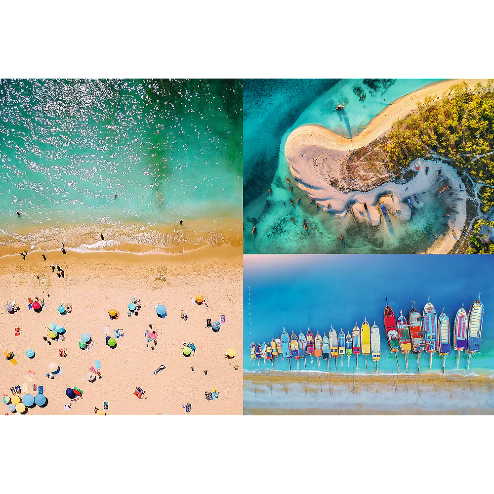 Trefl Prime 1500 Piece Puzzle - Aerial Mindblow: Waiting for High Tide