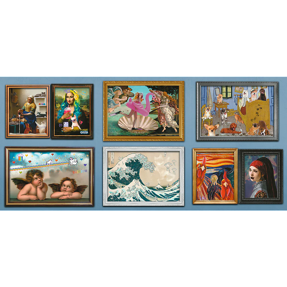 Trefl Prime 9000 Piece Puzzle - Not So Classic Art Collection