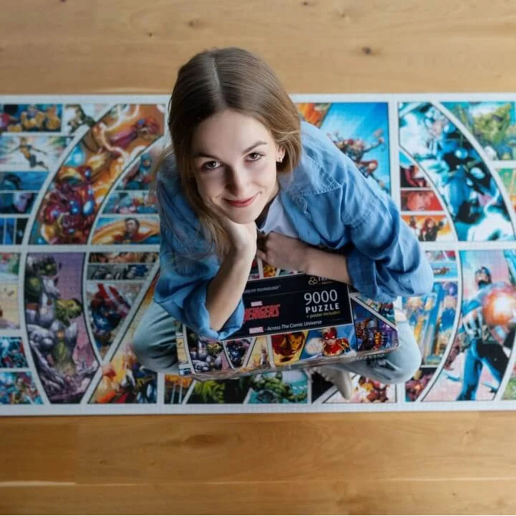 Trefl Prime 9000 Piece Puzzle - Marvel - Across the Comic Universe
