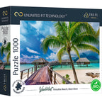 Trefl Prime 1000 Piece Puzzle - Wanderlust: Paradise Beach, Bora-Bora