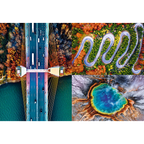 Trefl Prime 1500 Piece Puzzle - Aerial Mindblow: At the End of the Road