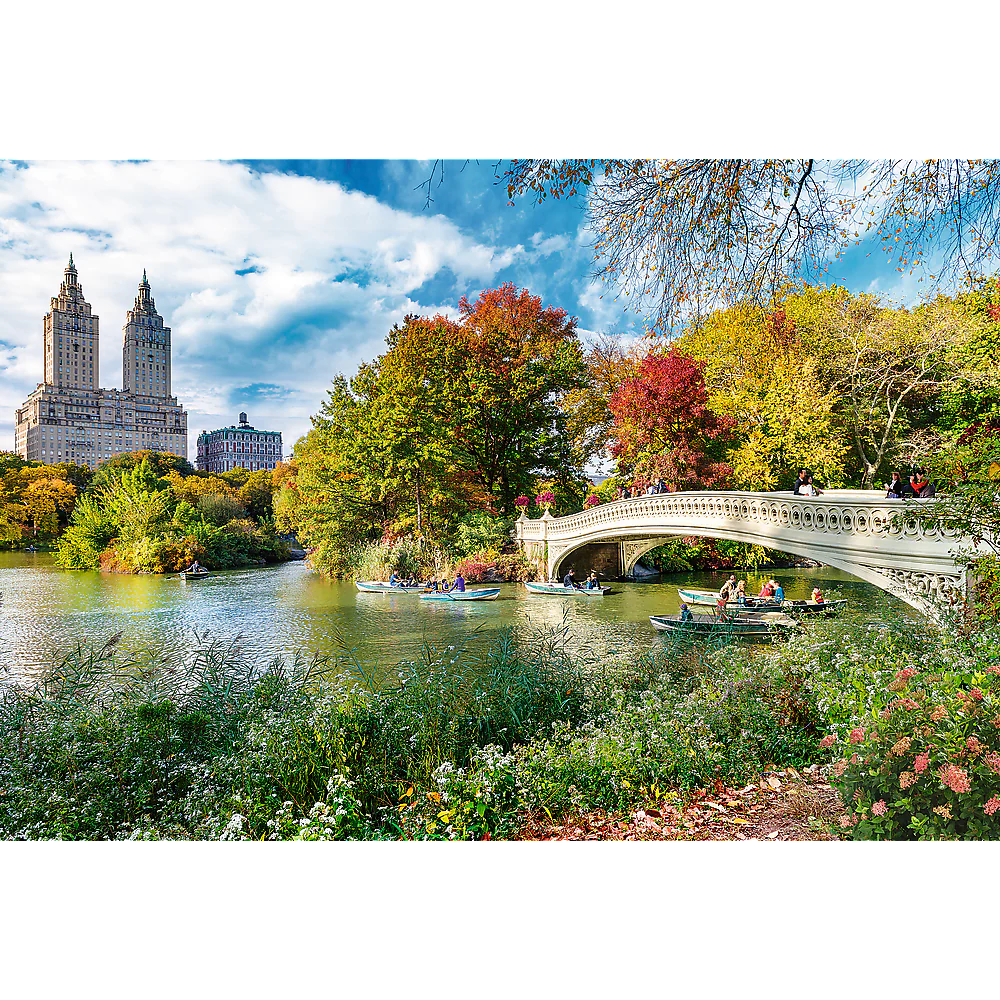 Trefl Prime 1500 Piece Puzzle - Wanderlust: Charming Central Park, New York