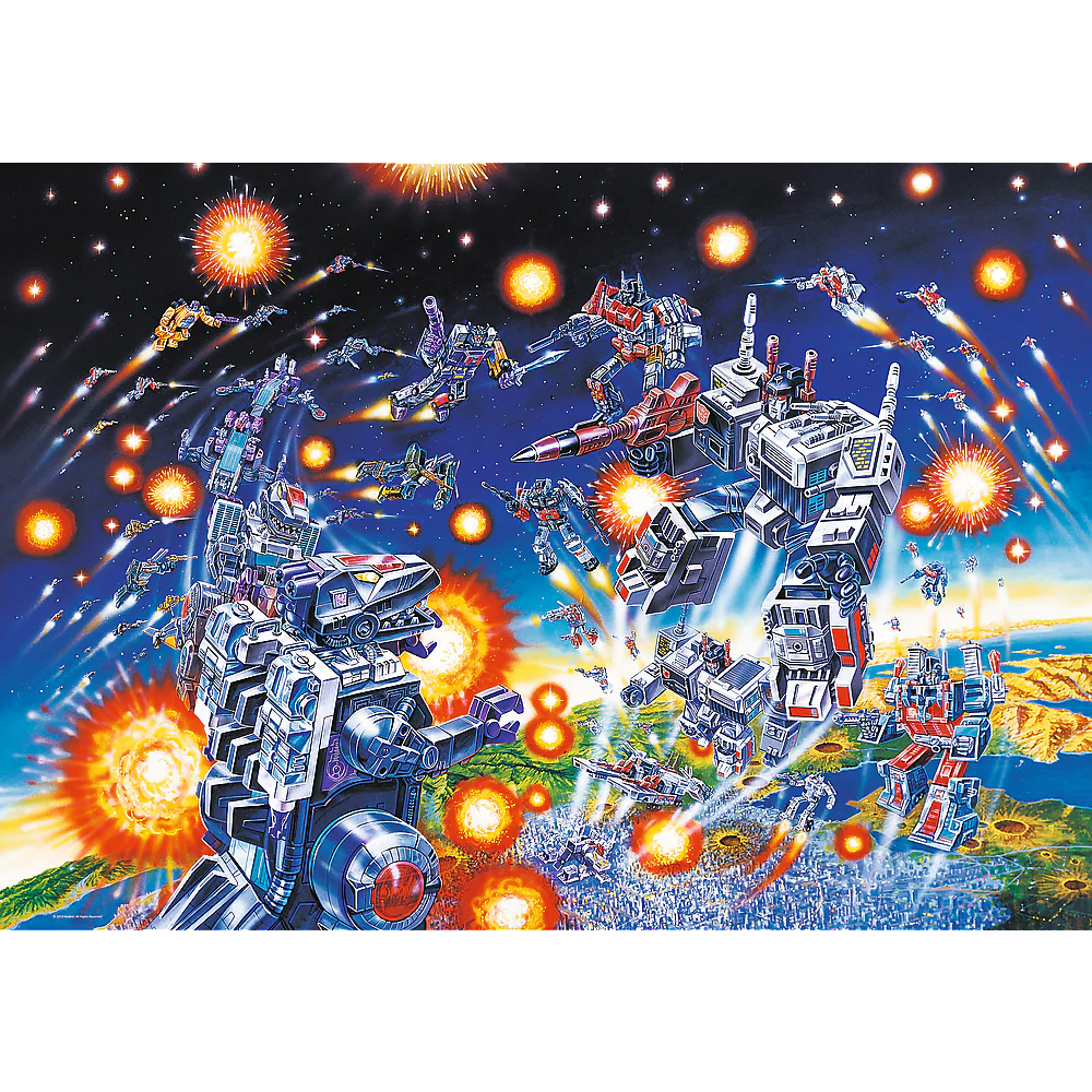 Trefl Prime 1000 Piece Puzzle - For Transformers Decepticons