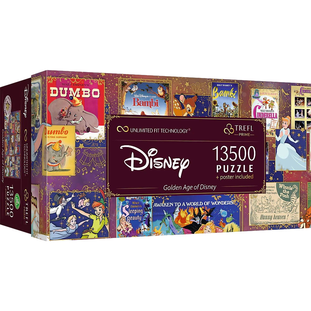 Trefl Prime 13500 Piece Puzzle - The Golden Age of Disney